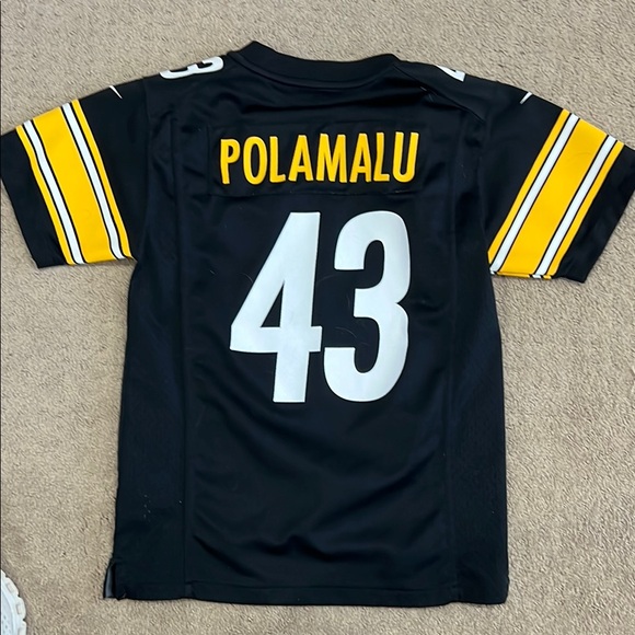 Kids youth m Steelers polamalu Nike nfl Jersey - Picture 3 of 3